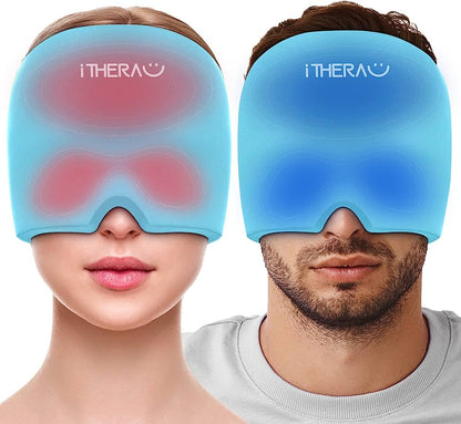 Chapeau de soulagement des maux de tête en Gel extensible تنزوت