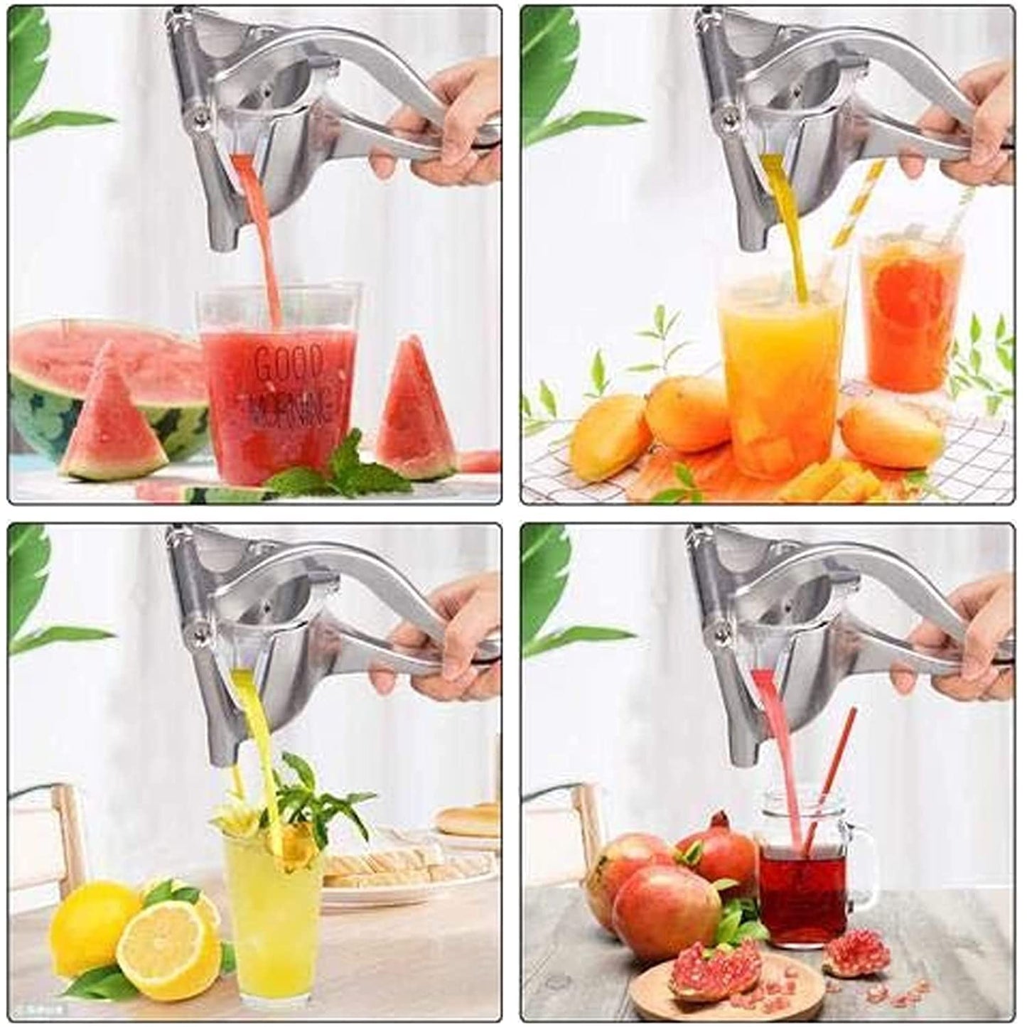 Presse-agrumes à main en aluminium pour Jus de fruits تنزوت