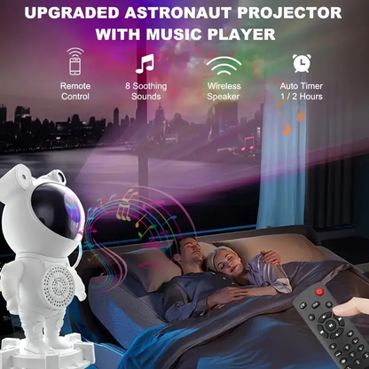Projecteur d’astronome de ciel étoilé galaxie 17 mode Bleutooth avec télécommande V4 - تنزوت
