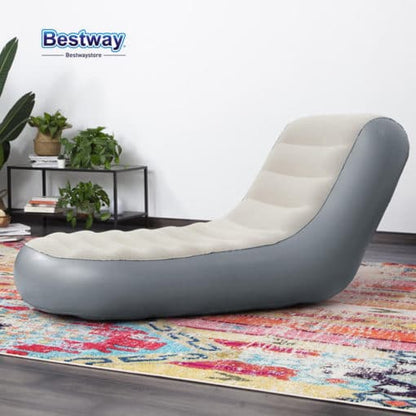 Bestway Chaise Longue Confortable Soft Top Portable 75064 تنزوت