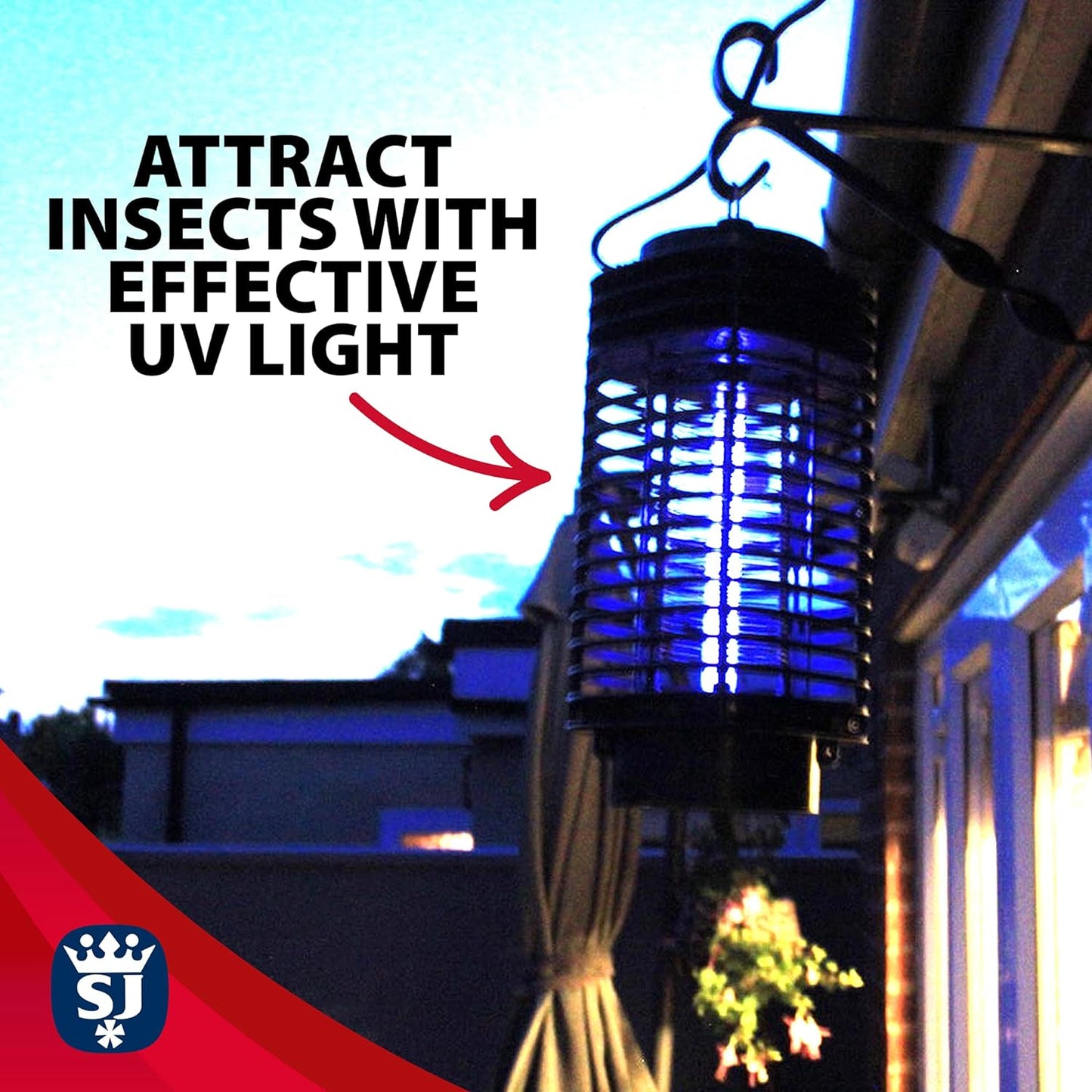lanterne anti-moustique piège à insectes à choc électrique Lumière UV تنزوت