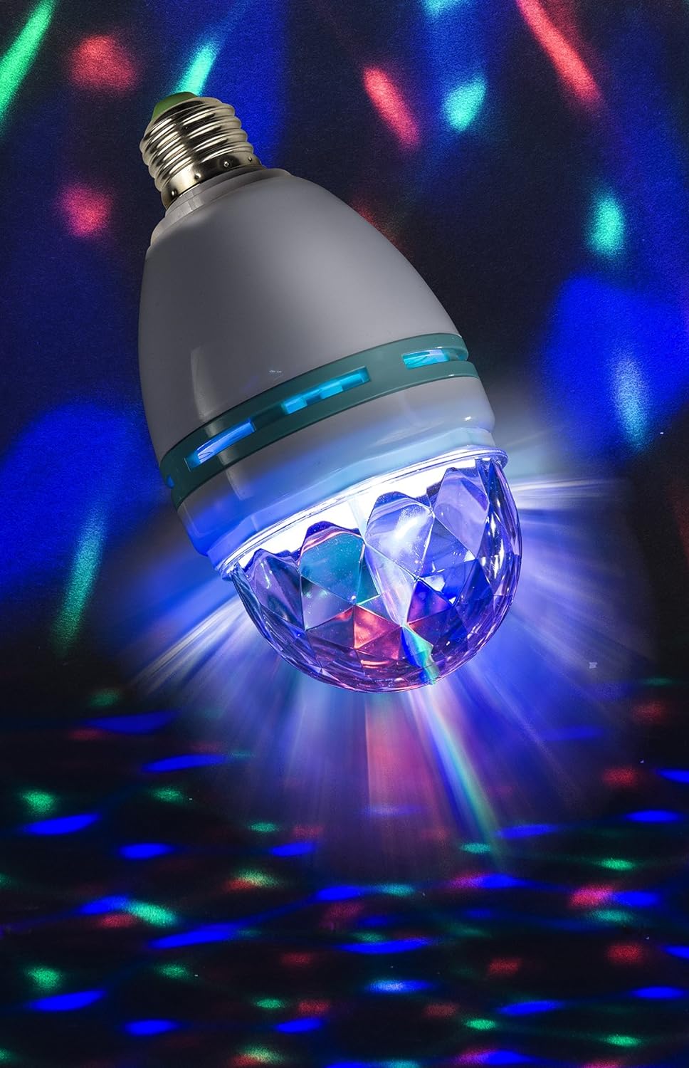 Lampe de scène rotative 360° Jeux De Lumière Multi Couleur Led Pour Fête - تنزوت