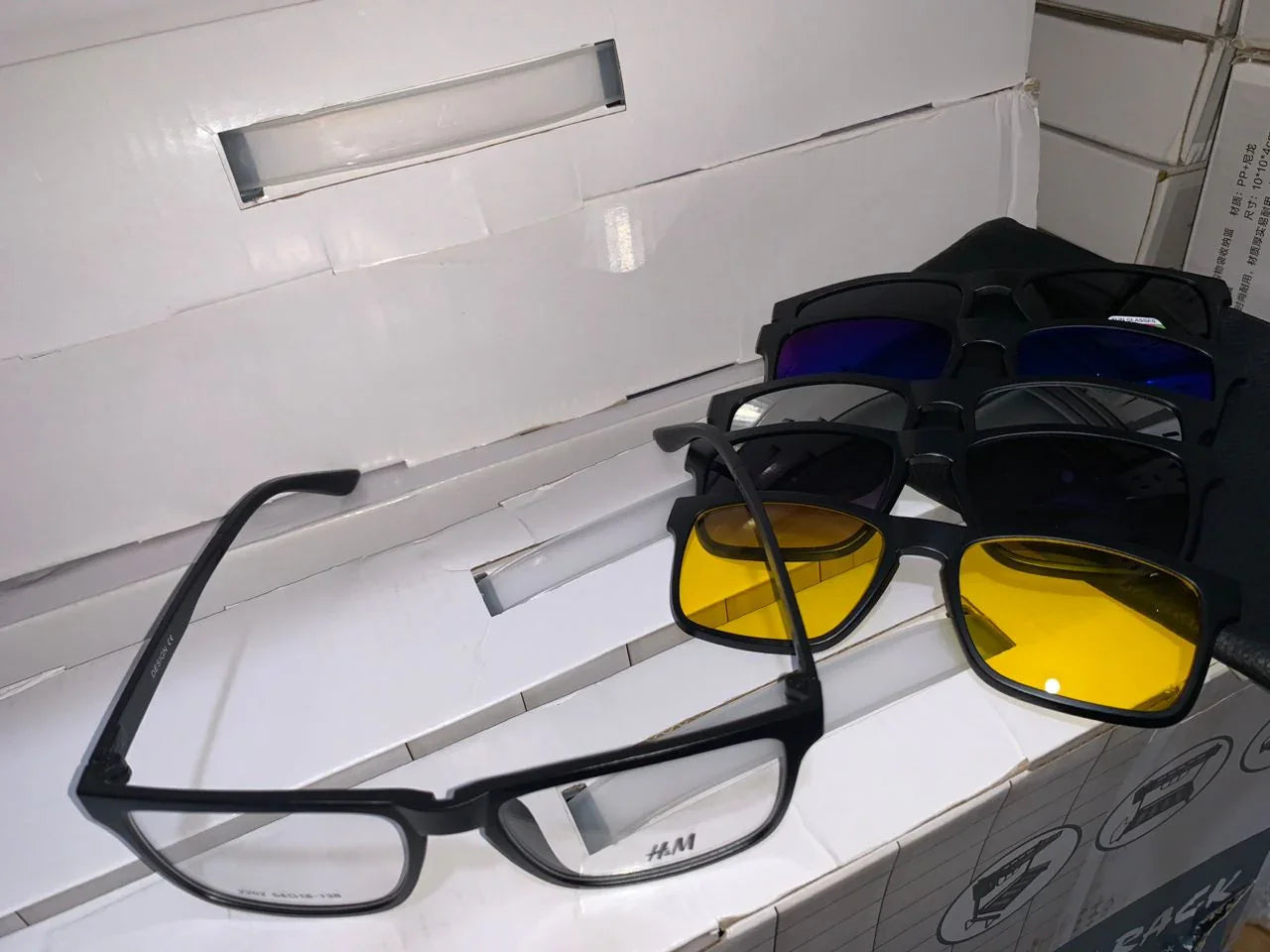 Lunette 6 En 1 2202A Optique / Soleil / Nuit - تنزوت