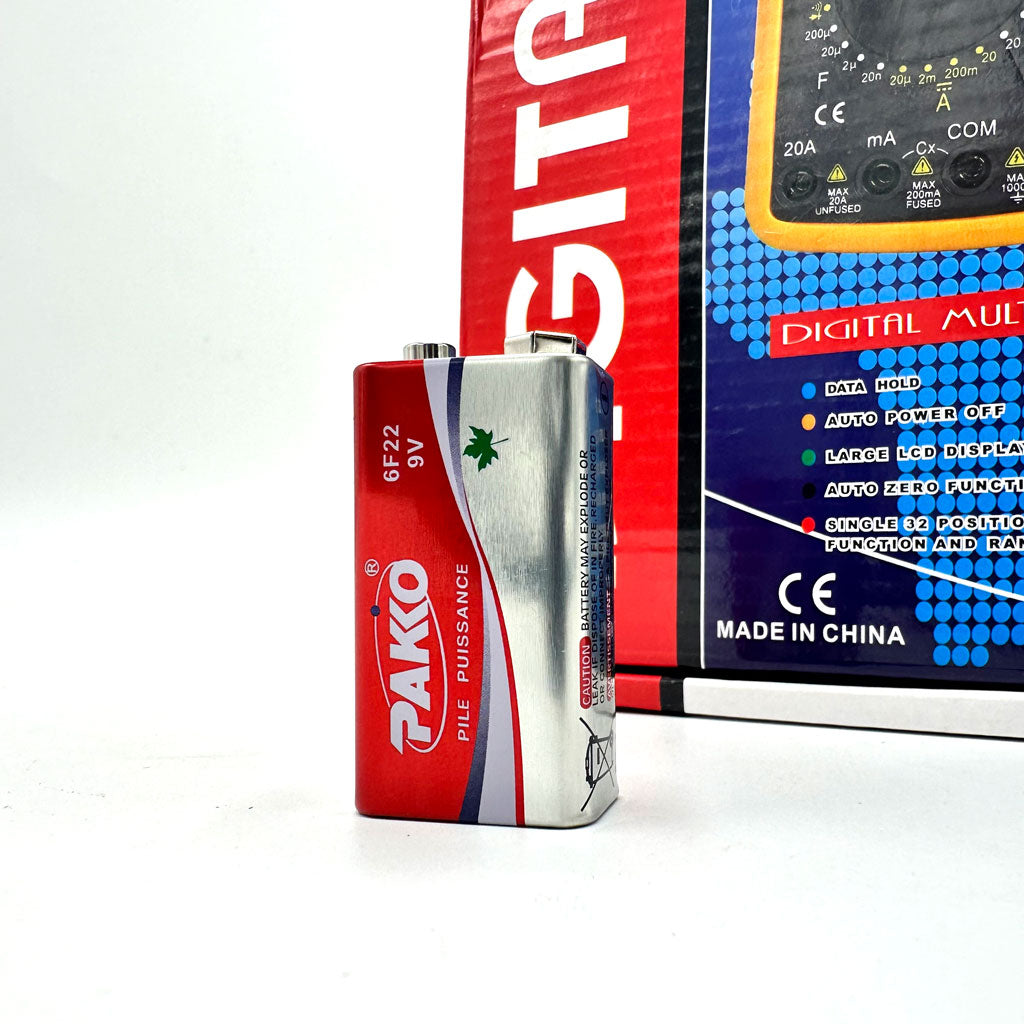 Degital Testeur de multimètre numérique intelligent DT9205A تنزوت