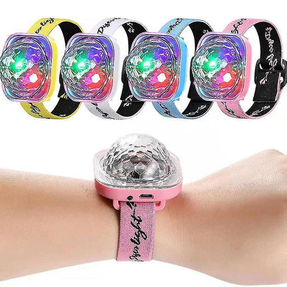 Montre Disco Ball Lumineuse avec ventouse rechargeable - ساعة كرة ديسكو مضيئة قابلة لإعادة الشحن - تنزوت