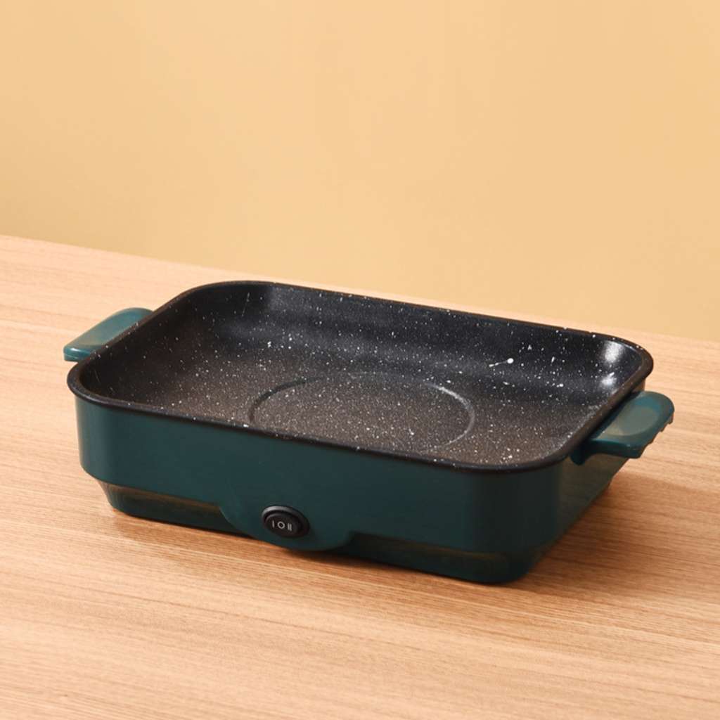 Gril Électrique et Barbecue Antiadhésif 30cm – شواية كهربائية مضادة للالتصاق تنزوت