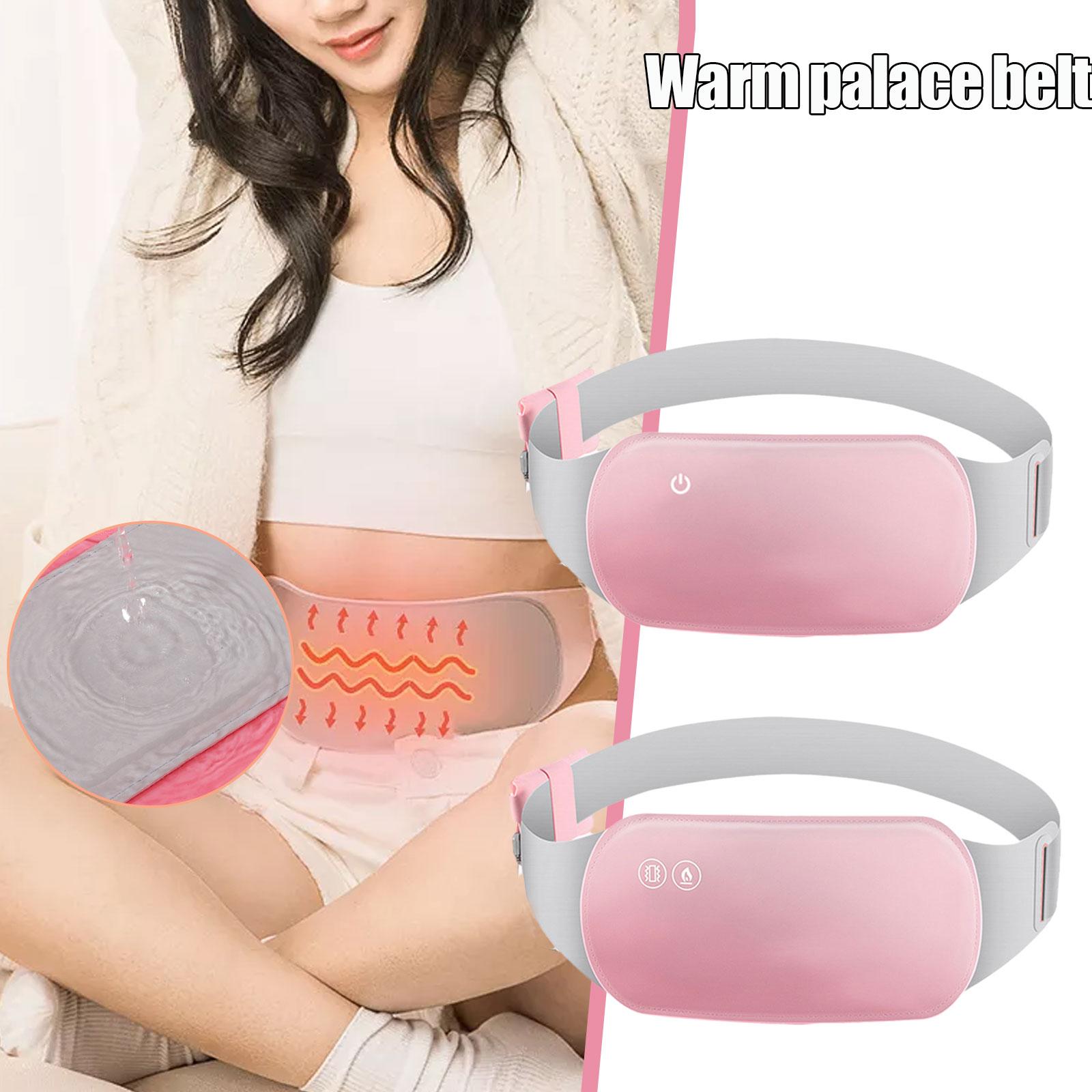 Ceinture Vibromasseur chauffant pour les douleurs menstruelles حزام هزاز ساخن لتسكين آلام الدورة الشهرية تنزوت