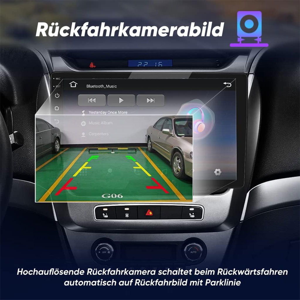Écran de voiture Android de 10,1 pouces compatible Apple CarPlay Android Auto – شاشة ذكية للسيارة تنزوت