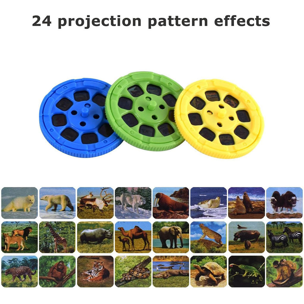 Projecteur de Dessins pour Enfants avec 3 disques 24 Images – جهاز عرض الرسوم على الحائط تنزوت