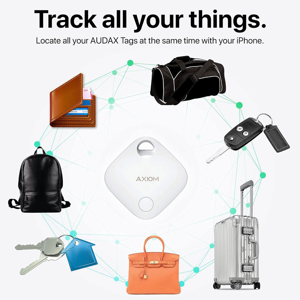 AXIOM GPS Tag Fonctionne avec l’application Google Find My Device – جهاز تعقب ذكي تنزوت