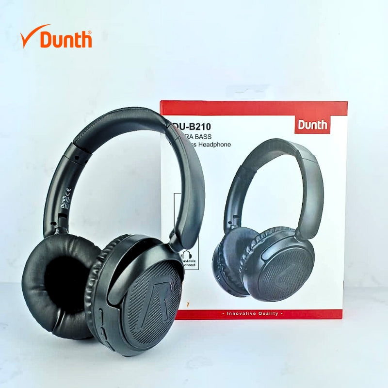 Casque sans fil stéréo Hifi Bluetooth sans fil, microphone intégré DUNTH DU-B210 - تنزوت