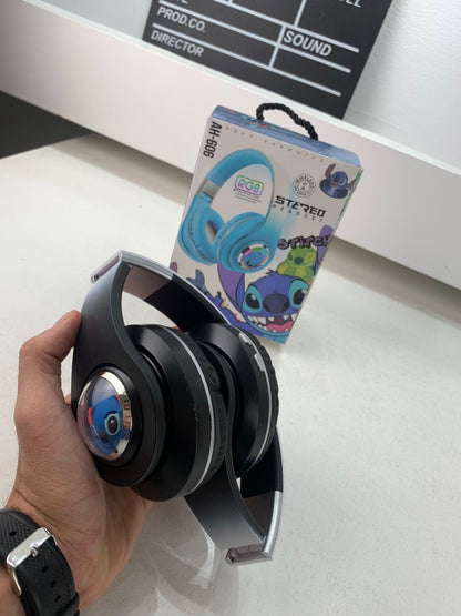 Casque Audio Design Stitch pour Enfants avec Connexion Bluetooth, USB et Carte TF – سماعات رأس للأطفال ستيتش تنزوت