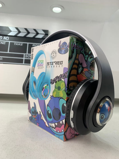 Casque Audio Design Stitch pour Enfants avec Connexion Bluetooth, USB et Carte TF – سماعات رأس للأطفال ستيتش تنزوت