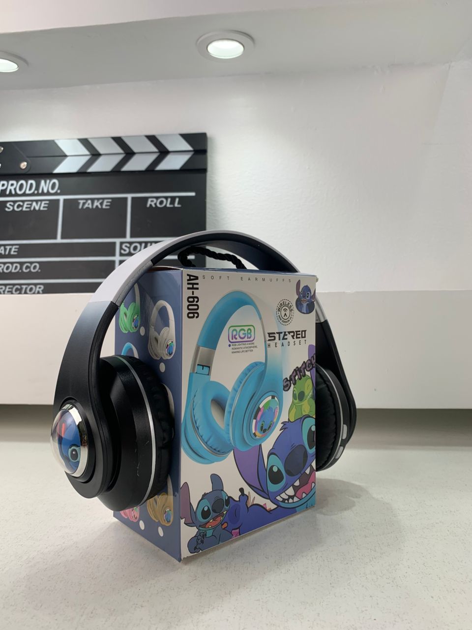 Casque Audio Design Stitch pour Enfants avec Connexion Bluetooth, USB et Carte TF – سماعات رأس للأطفال ستيتش تنزوت