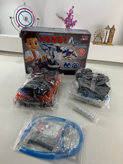 Buki Bras Robot Hydraulique Jeu éducatif pour Enfants – لعبة اليد الهيدروليكية للأطفال تنزوت