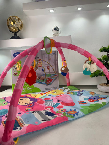 Tapis D’Eveil Animaux pour Bébé avec Miroir – بساط الألعاب لرضيع تنزوت