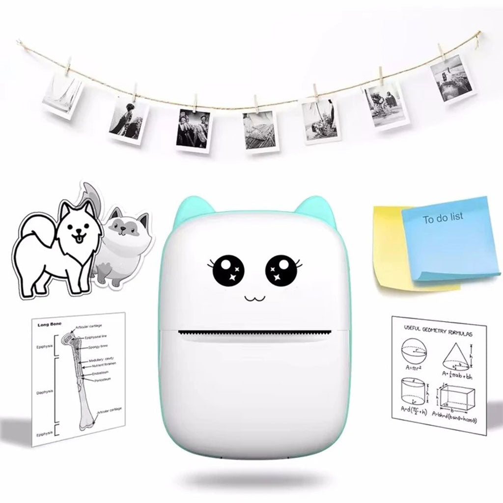 Mini imprimante Thermique Bluetooth sans Fil pour Smartphone – طابعة حرارية لاسلكية تنزوت