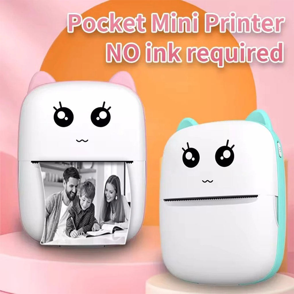 Mini imprimante Thermique Bluetooth sans Fil pour Smartphone – طابعة حرارية لاسلكية تنزوت