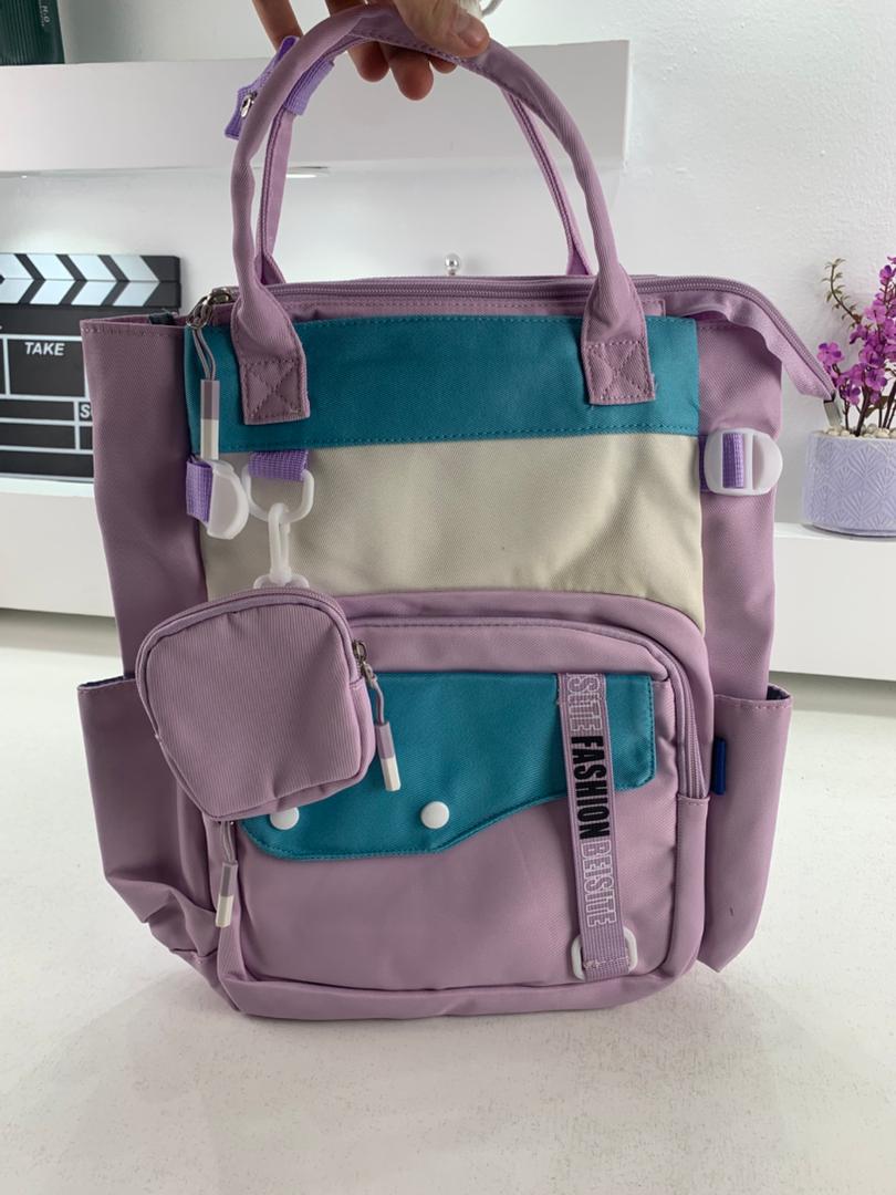 Ensemble-de-sacs-d-cole-Kawai-pour-Enfants-2Pcs-Avec-Pochette-Rose-محفظة-2-قطع-كاواي-مع-محفظة-صغيرة-وردي.png