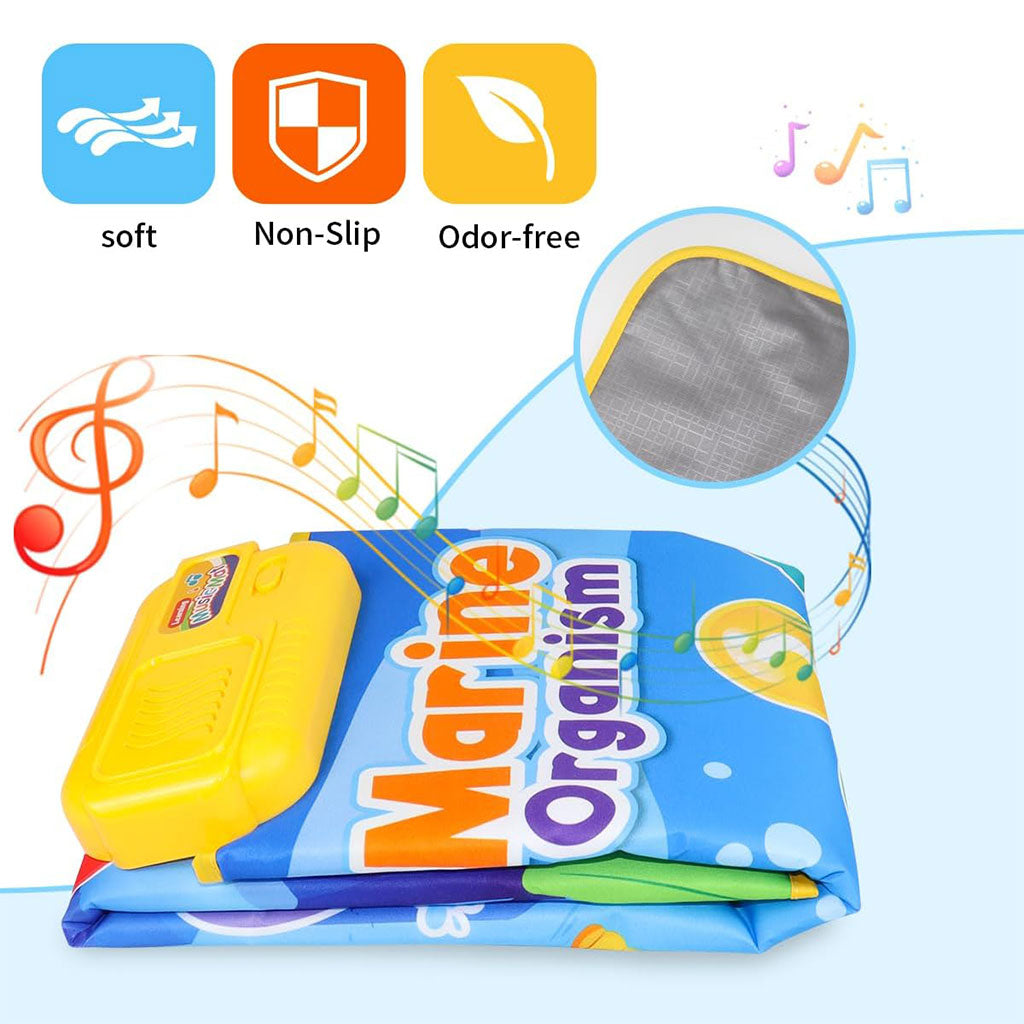 Tapis Musical et Jouet Éducatif pour Enfants 63x43cm – بساط ألعاب للرضع تنزوت