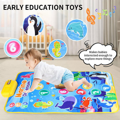 Tapis Musical et Jouet Éducatif pour Enfants 63x43cm – بساط ألعاب للرضع تنزوت