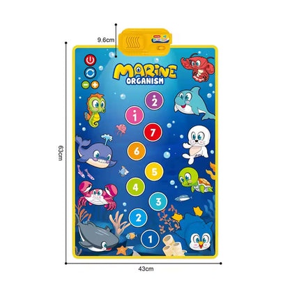 Tapis Musical et Jouet Éducatif pour Enfants 63x43cm – بساط ألعاب للرضع تنزوت