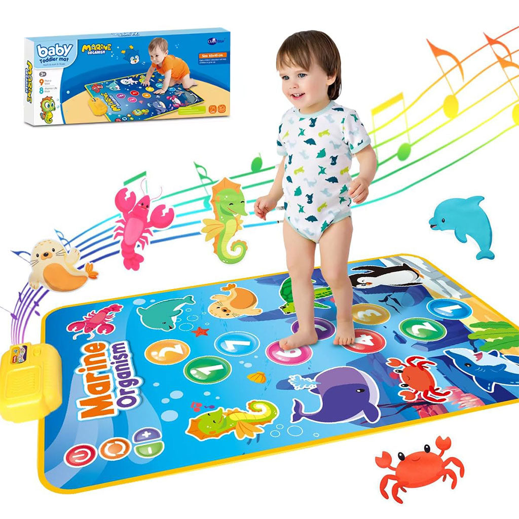 Tapis Musical et Jouet Éducatif pour Enfants 63x43cm – بساط ألعاب للرضع تنزوت