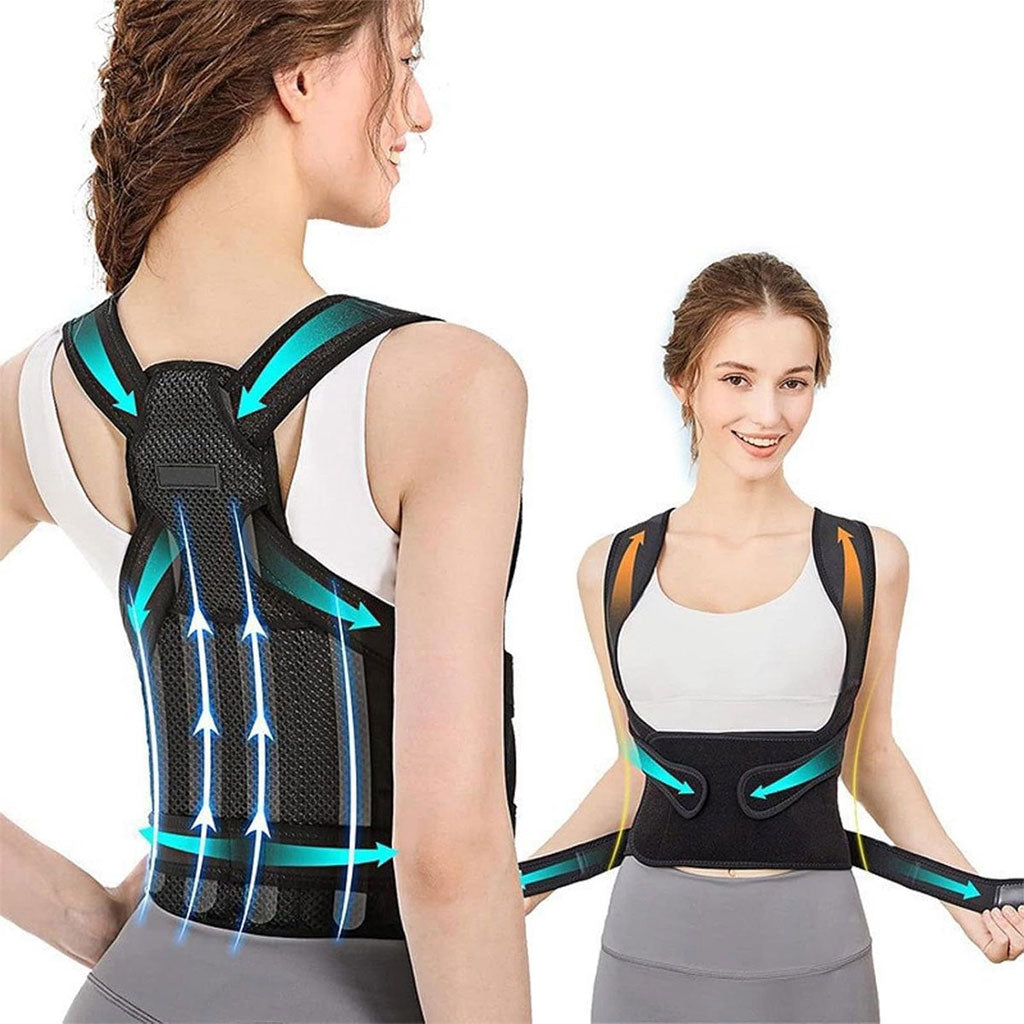Support Dorsal Respirant et Réglable pour la Correction de la Posture – حزام شد الظهر تنزوت