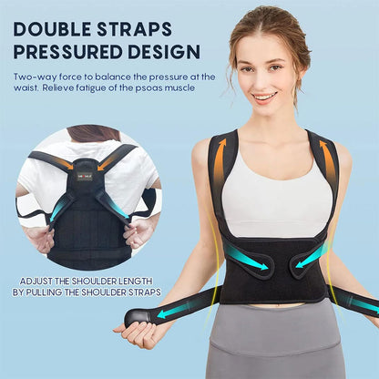 Support Dorsal Respirant et Réglable pour la Correction de la Posture – حزام شد الظهر تنزوت
