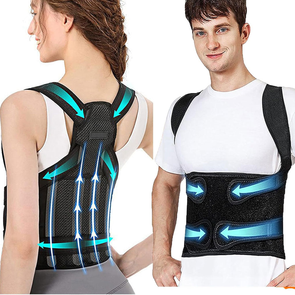 Support Dorsal Respirant et Réglable pour la Correction de la Posture – حزام شد الظهر تنزوت
