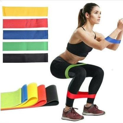 Bande 5Pcs de résistance élastique extensible pour l’entraînement تنزوت