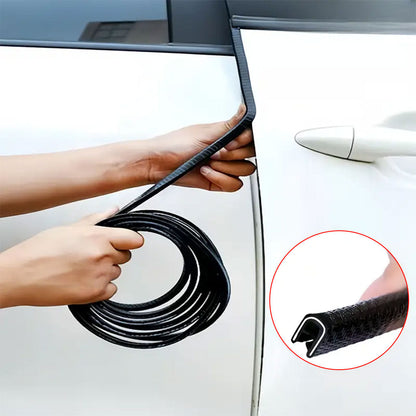 Bande Protection pour Bord Portière de Voiture en Caoutchouc 5m – شريط حماية أبواب السيارة - تنزوت