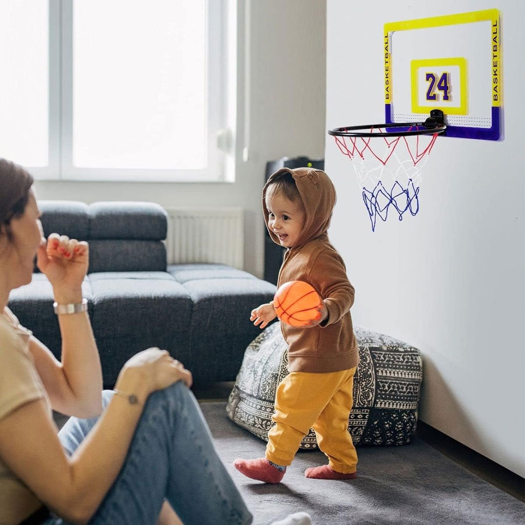 Mini Jeu de Basket-Ball à Domicile Pour Enfants – لعبة كرة السلة للأطفال تنزوت