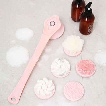 Brosse Rotative Électrique Rechargeable pour le Corps et la Douche – فرشاة تنظيف الجسم مقاومة للماء تنزوت