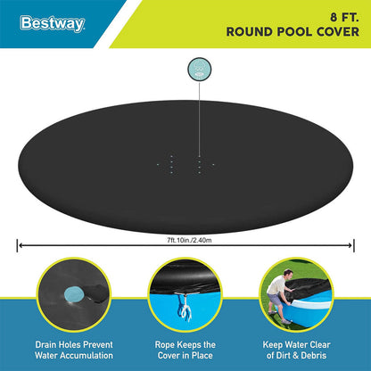 Grand bâche de piscine 244cm Bestway 58032 – غطاء مسبح تنزوت