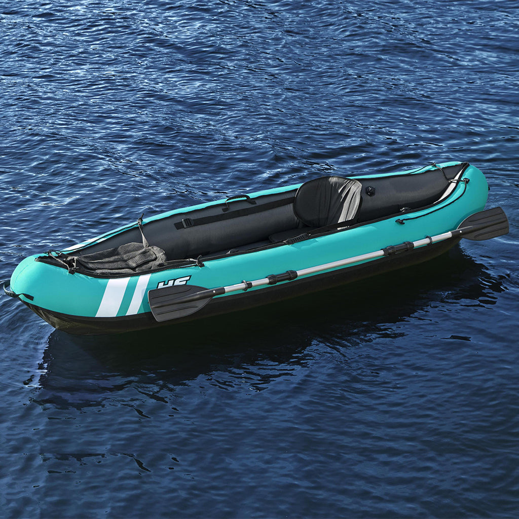 Hydro-Force Kayak Ventura Canoë Pompe+Rame Et Siège 130kg Bestway-65118 تنزوت