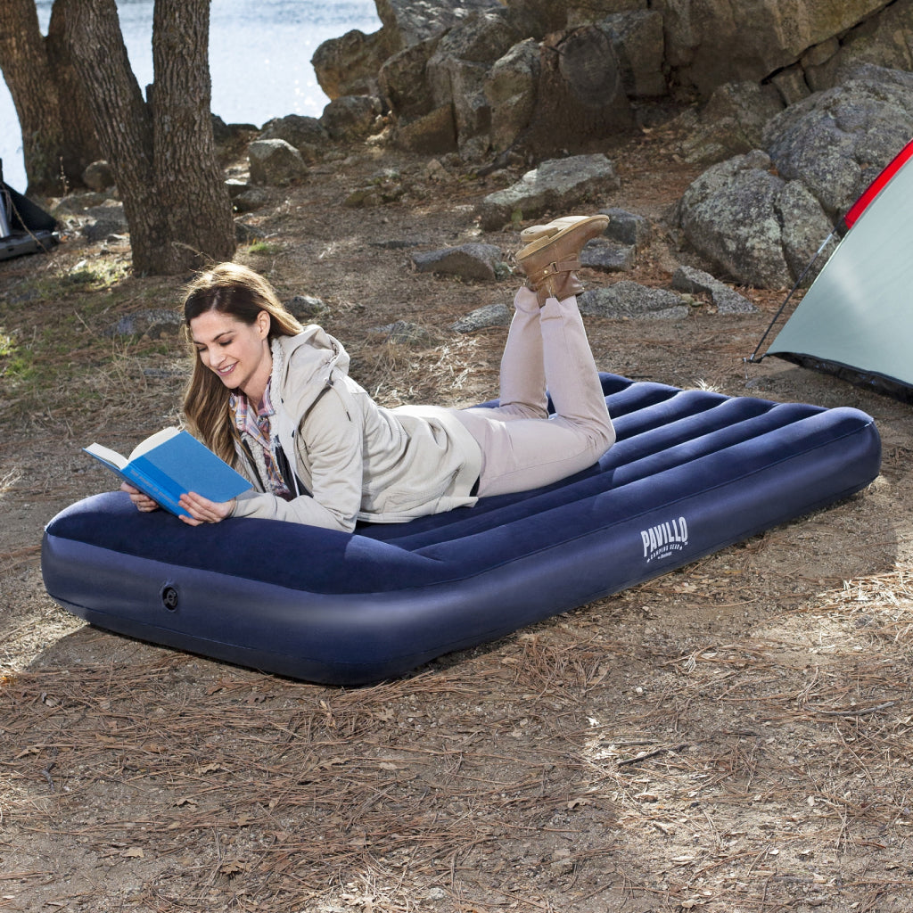 Pavillo Matelas Gonflable avec Oreiller intégrée 188x99x30 cm Bestwey #67680 تنزوت