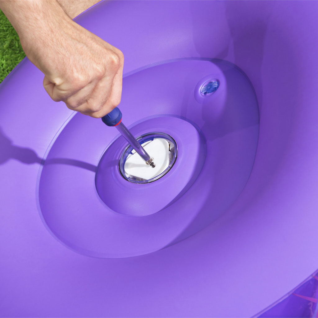 Chaise gonflable LED Kosmos 72 x 72 x 64cm Bestway 75122 – أريكة قابلة للنفخ تنزوت