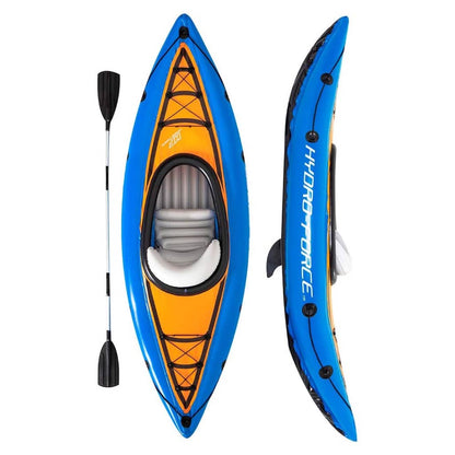 Hydro-Force Cove Champion Kayak Gonflable 275 x 81cm Bestway#65115 تنزوت