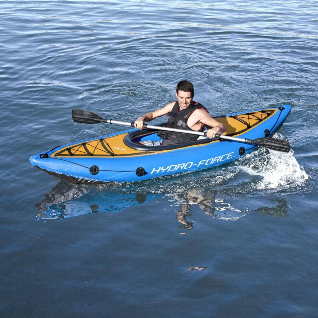 Hydro-Force Cove Champion Kayak Gonflable 275 x 81cm Bestway#65115 تنزوت