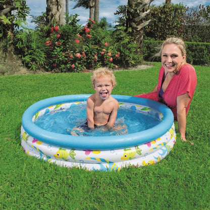 Piscine Ronde Gonflable Pour Enfants 1.02 x 0.25 m Bestway 51008 تنزوت