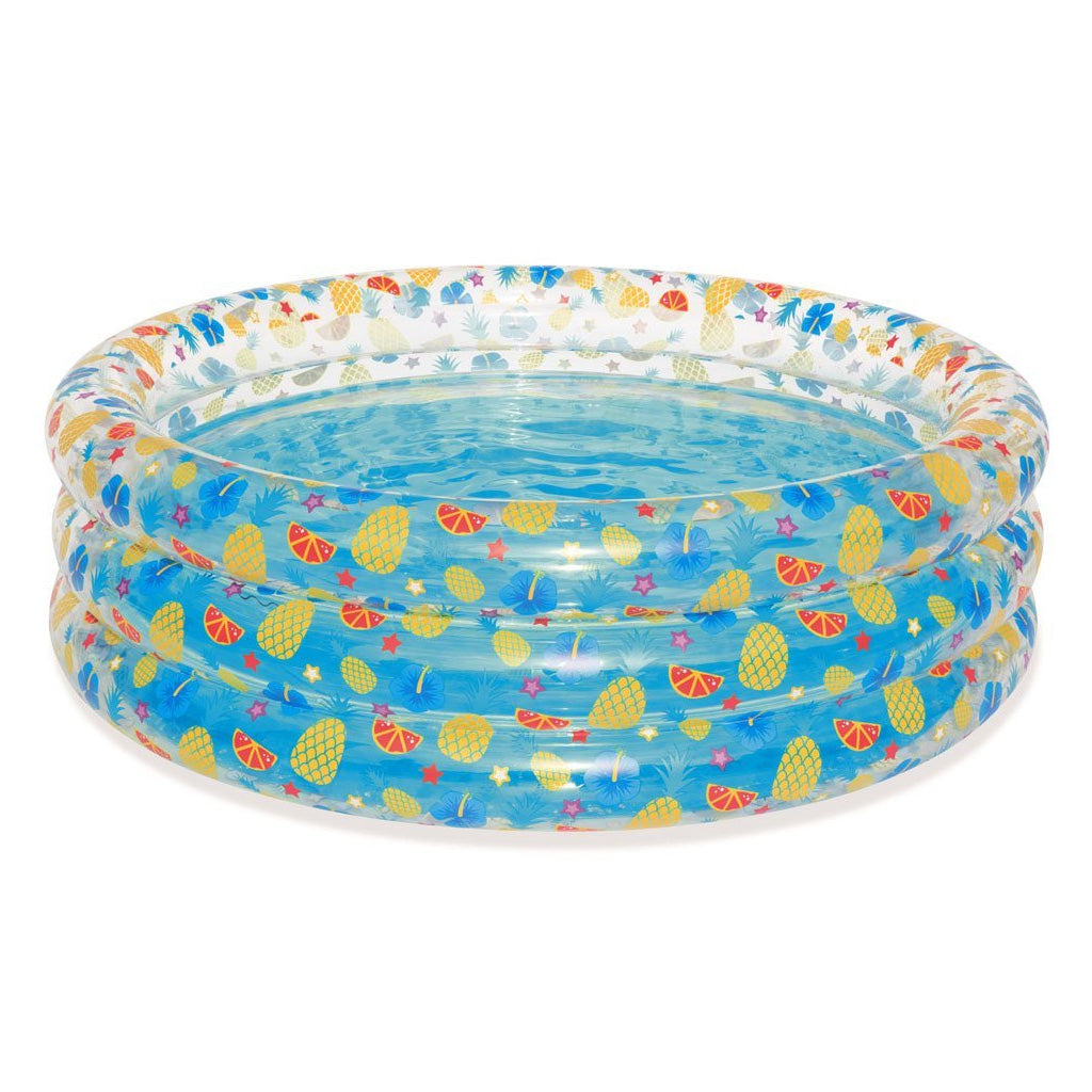 Piscine Ronde Gonflable en 3 Anneaux Fruits Pour Enfants Bestway 51048 تنزوت