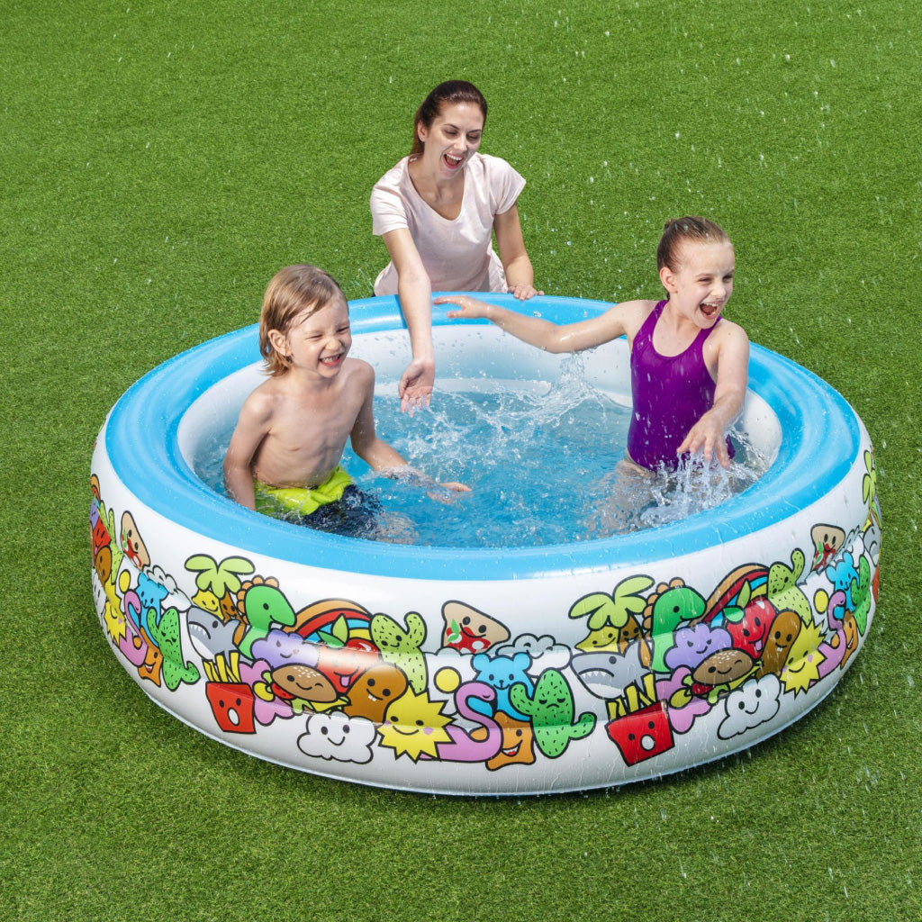 Piscine Gonflable Ronde 152 cm x 51 cm Bestway #51121 تنزوت