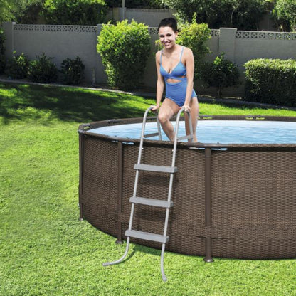 Bestway Echelle de Piscine 3 Marches 107cm 150kg 58335 تنزوت