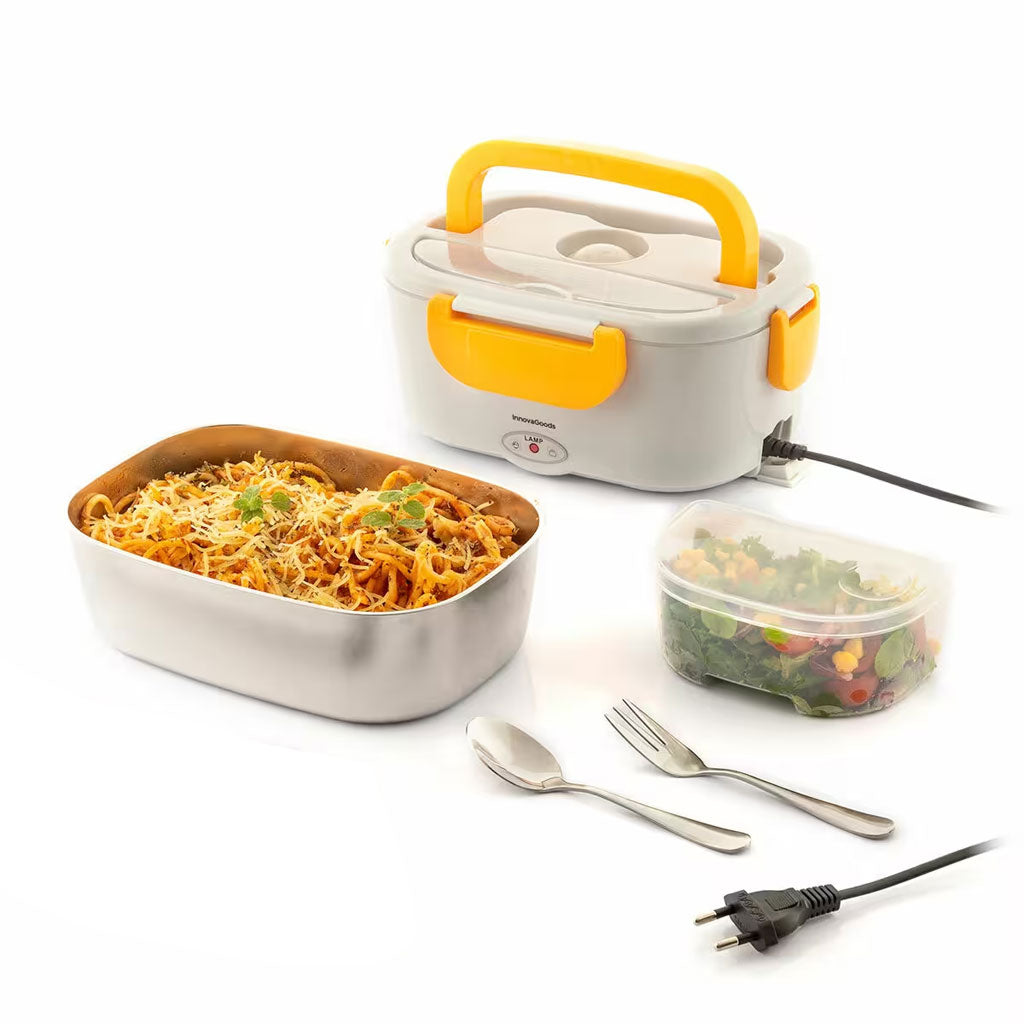Boîte à lunch électrique en Inox Capacité 1.05L – علبة تسخين الطعام من الإينوكس تنزوت