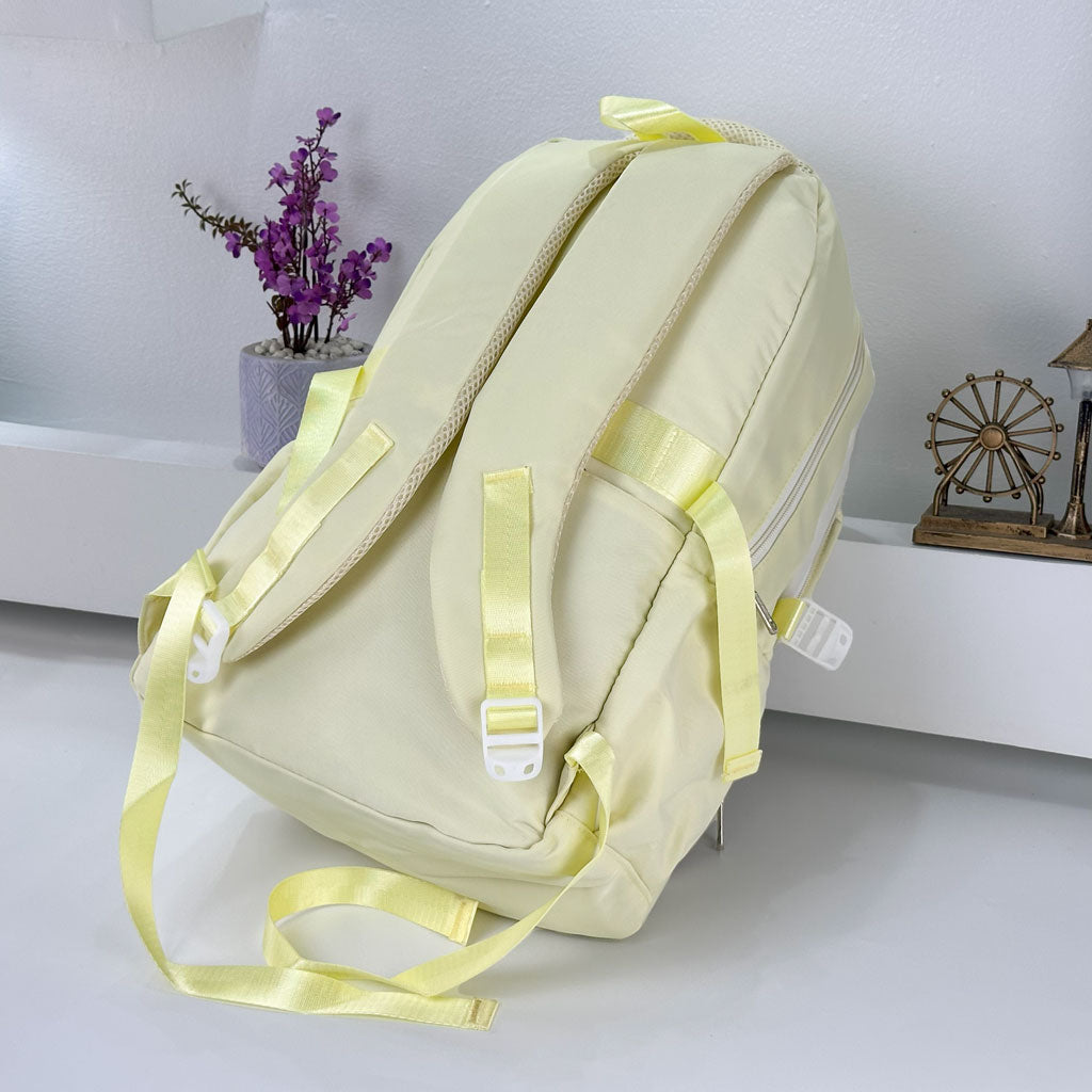Sac à Dos Scolaire pour Enfants Style Kawaii BoShiKai Jaune – حقيبة ظهر مدرسية للأطفال أصفر تنزوت