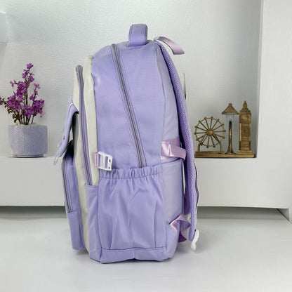Sac à Dos Scolaire pour Enfants Style Kawaii BoShiKai Mauve – حقيبة ظهر مدرسية للأطفال بنفسجي تنزوت