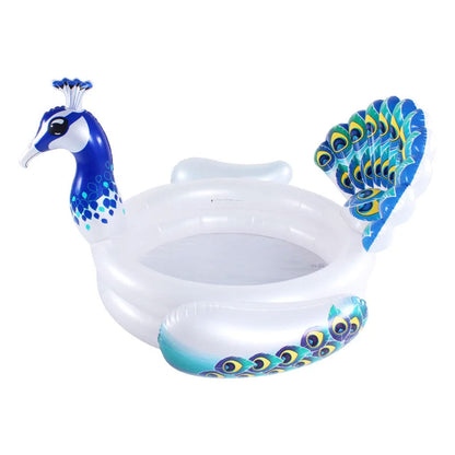 Bouée de piscine Design Paon 3D pour Enfants – حوض سباحة على شكل طائر تنزوت