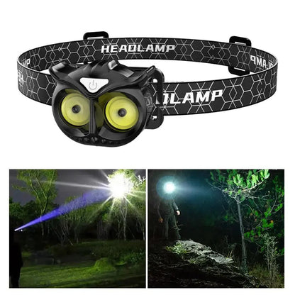 Lampe frontale LED rechargeable 1500 lumens, 5 modes, étanche IPX4 – مصباح الرأس تنزوت
