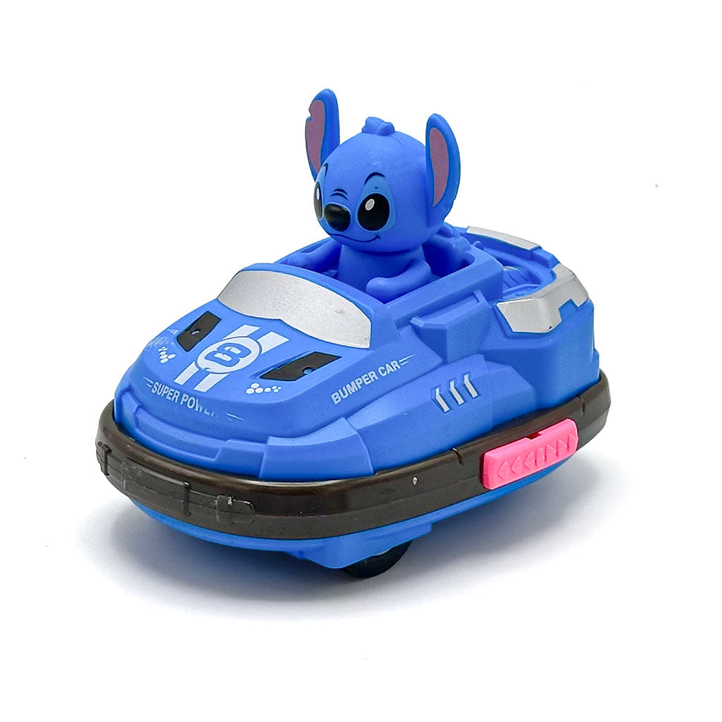 Voiture Télécommandée Stitch Bumper Car Rechargeable 2Pcs pour Enfants – لعبة سيارات اللاسلكية للأطفال ستيتش - تنزوت